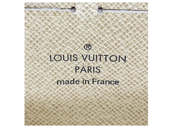 Louis Vuitton Damier Azur Zippy Wallet Weiß - Ansicht 4