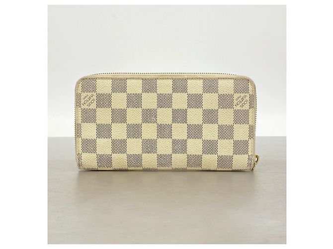 Louis Vuitton Damier Azur Zippy Wallet Weiß - Ansicht 9