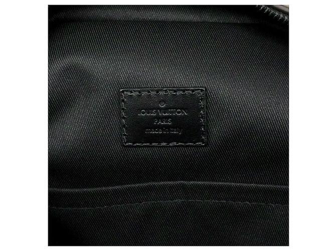 Louis Vuitton Monogram Macassar Dean Backpack Brown Black - view 5