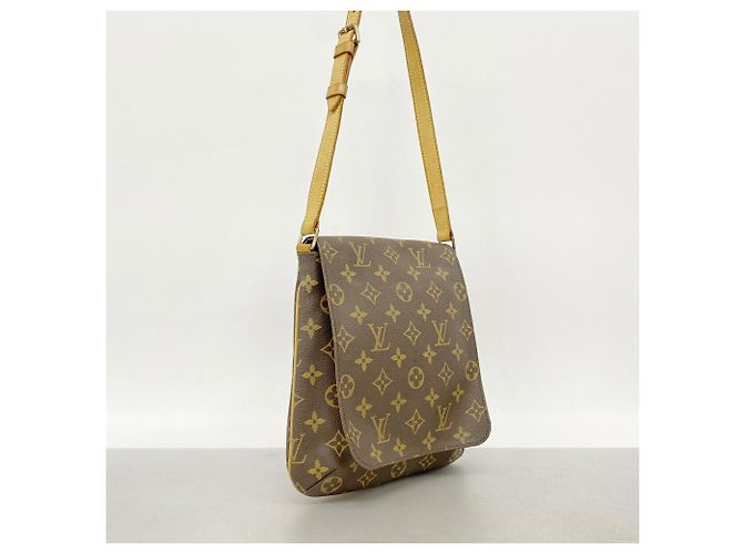 Borsa a tracolla Louis Vuitton Monogram Musette Salsa con tracolla corta Marrone - vista 2
