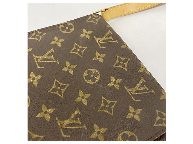 Borsa a tracolla Louis Vuitton Monogram Musette Salsa con tracolla corta Marrone - vista 7