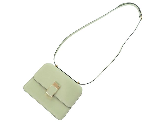 Borsa a tracolla Noro Small in vitello Valextra Verde - vista 6