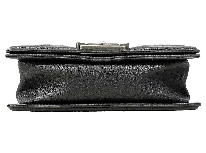 Bolso de hombro Chanel Boy Chain Castaño - vista 3