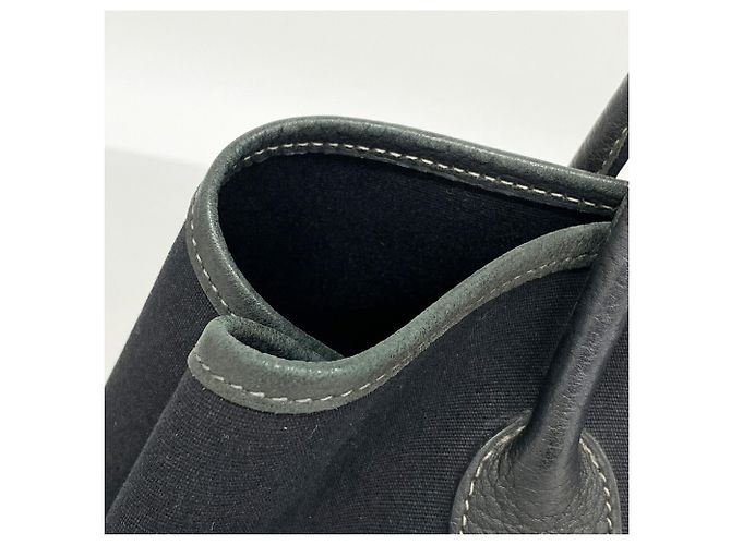 Hermès Saco Tote Hermes Garden PM Preto - vista 7