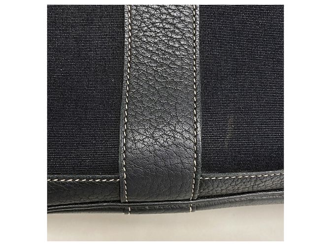 Hermès Saco Tote Hermes Garden PM Preto - vista 9