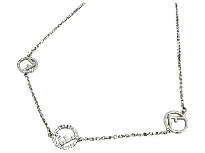 Collar Fendi 1A4220 Plata - vista 2