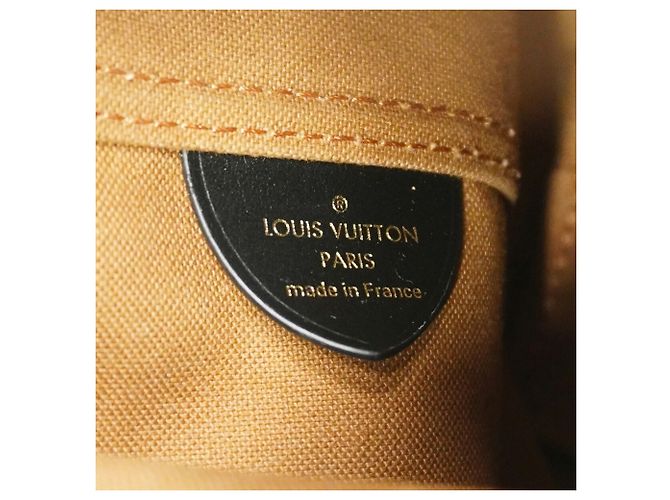 Borsa Louis Vuitton Monogram Reverse Atlantis BB Marrone chiaro - vista 5