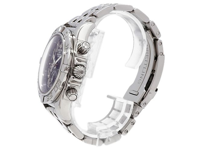 Orologio da uomo Breitling Chronomat 44 AB0110 Quadrante Blu - vista 2