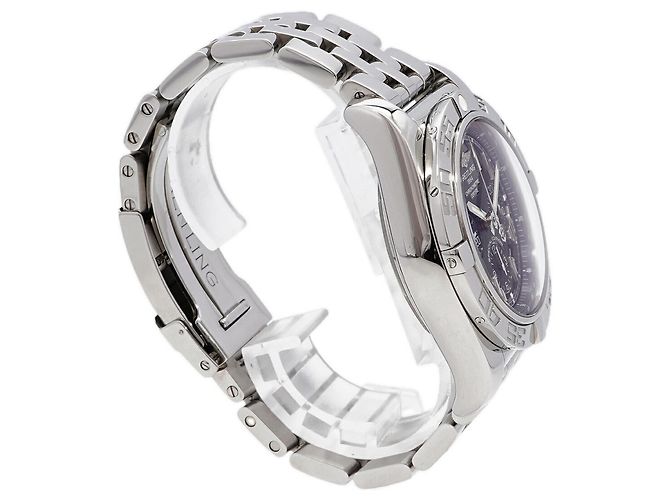 Orologio da uomo Breitling Chronomat 44 AB0110 Quadrante Blu - vista 3