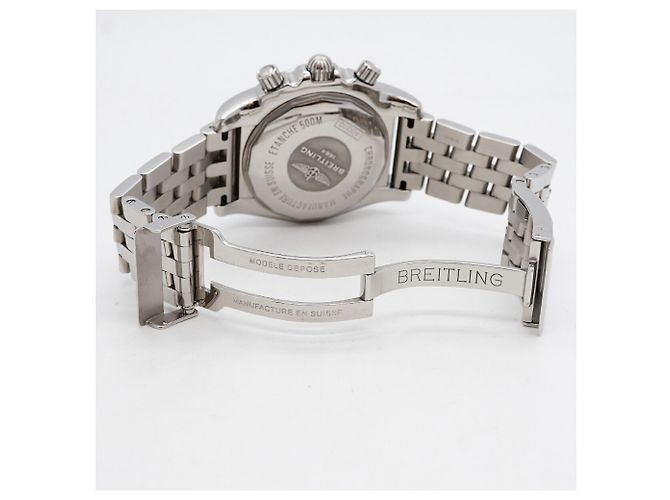 Orologio da uomo Breitling Chronomat 44 AB0110 Quadrante Blu - vista 4