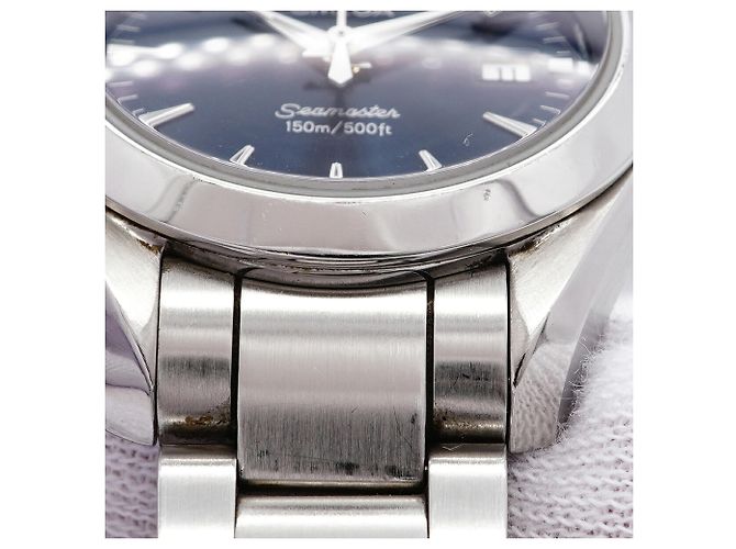 Omega Seamaster Aqua Terra 2577.80 Quadrante Blu Orologio Donna - vista 8