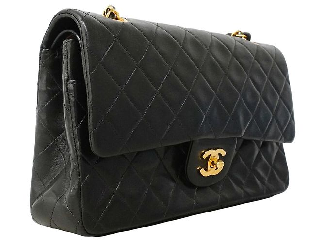 Chanel Matelassé Schultertasche Schwarz - Ansicht 2