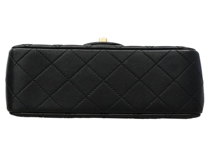 Timeless Chanel Matelassé Schultertasche mit Kette Schwarz - Ansicht 3
