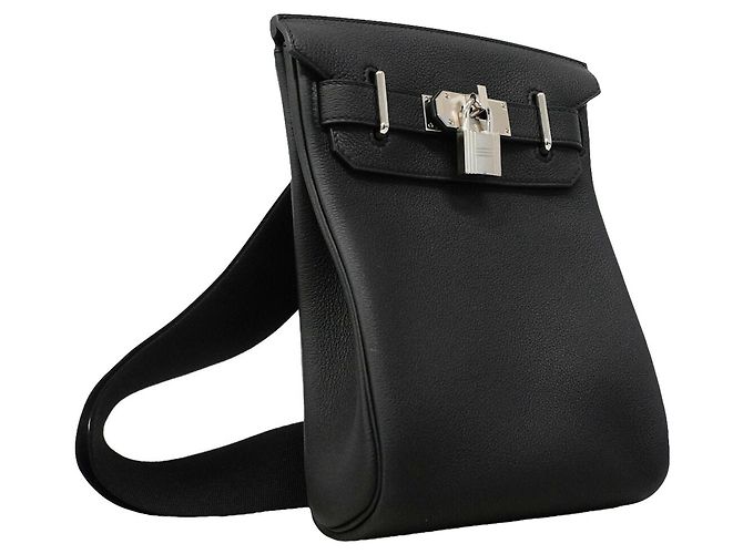 Hermès Borsa a tracolla Hermes Kelly Accad PM Nero - vista 2