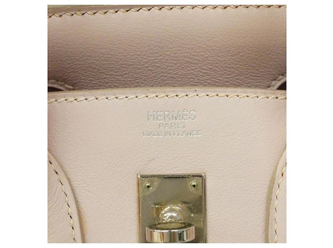 Hermès Borsa Hermes Birkin 25 Rosa - vista 5