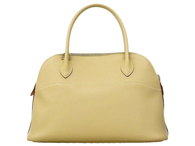 Hermès Hermes Bolide 27 Swift Trench Handtasche Beige - Ansicht 11