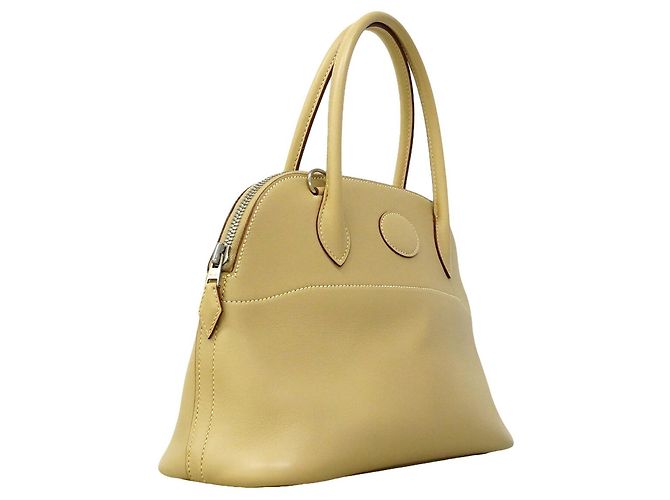 Hermès Hermes Bolide 27 Swift Trench Handtasche Beige - Ansicht 2