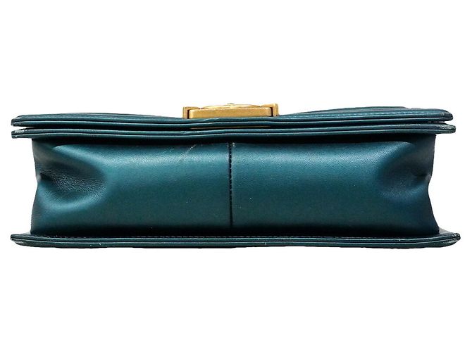 Le Boy Bolsa de Ombro Chanel Boy Chain Azul - vista 3