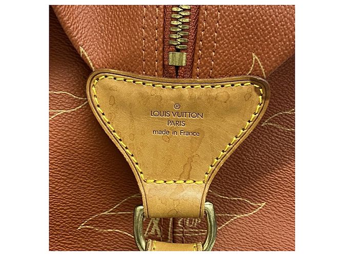 Bolsa Boston Louis Vuitton em vermelho - vista 5
