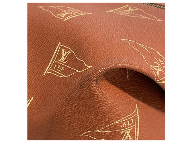 Bolsa Boston Louis Vuitton em vermelho - vista 7