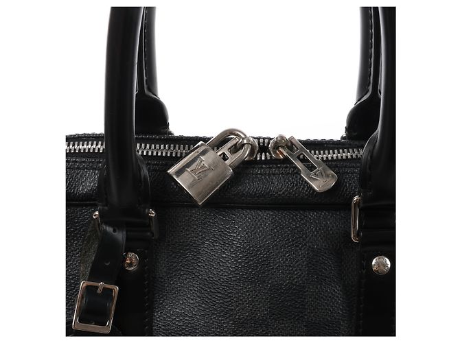 Sac à main Louis Vuitton Porte-Documents Voyage Damier Graphite en Noir - vue 4