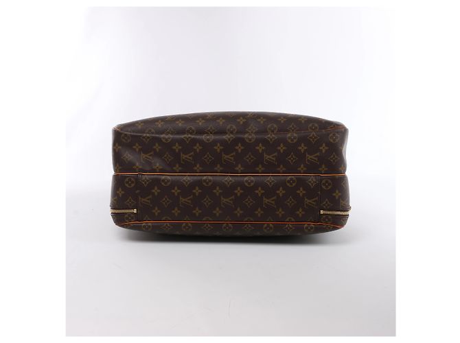 Borsa da viaggio Louis Vuitton Alize 24H Monogram Canvas in marrone M41399 Beige - vista 8