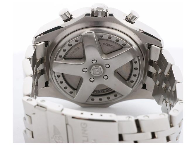Relógio Breitling Bentley A44362 2130273 SS & Rubber AT com mostrador bege - vista 7