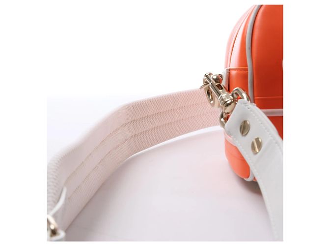 Autre Marque Borsa Bowling Dior Vibe Small con zip in Orange Arancione - vista 12