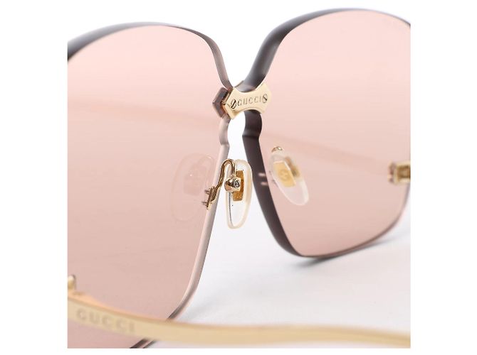 Gafas de sol Gucci GG0352S 002 en marrón Castaño - vista 8