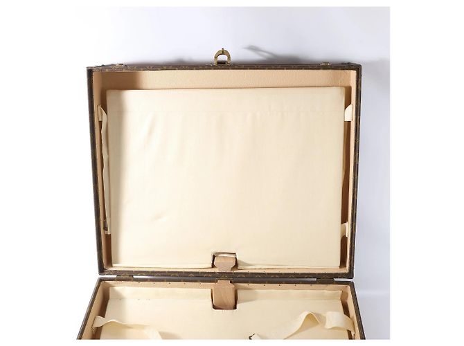 Sac à main Louis Vuitton Bisten Monogram Canvas en marron 903993 Beige - vue 11