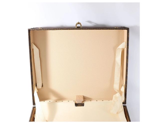 Sac à main Louis Vuitton Bisten Monogram Canvas en marron 903993 Beige - vue 14