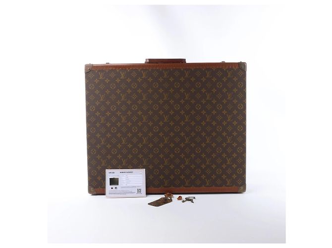 Sac à main Louis Vuitton Bisten Monogram Canvas en marron 903993 Beige - vue 16