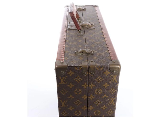 Sac à main Louis Vuitton Bisten Monogram Canvas en marron 903993 Beige - vue 5