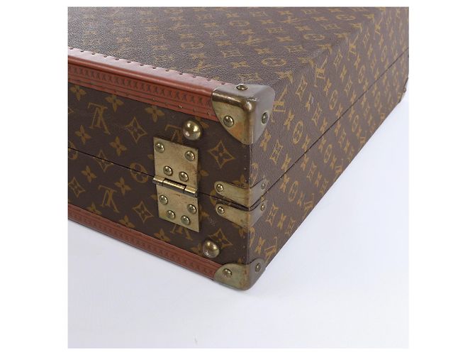 Sac à main Louis Vuitton Bisten Monogram Canvas en marron 903993 Beige - vue 8