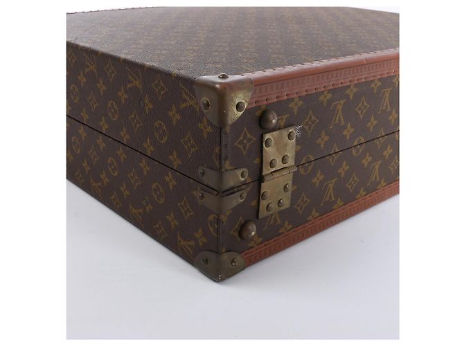 Sac à main Louis Vuitton Bisten Monogram Canvas en marron 903993 Beige - vue 9