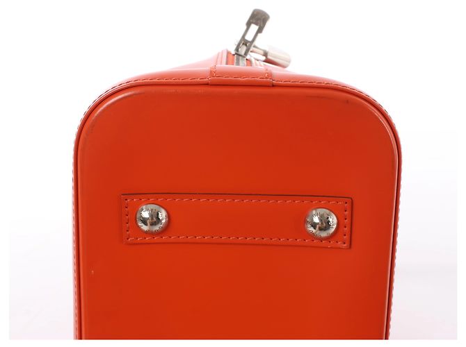 Borsa Louis Vuitton Alma PM in pelle Epi Orange Arancione - vista 11