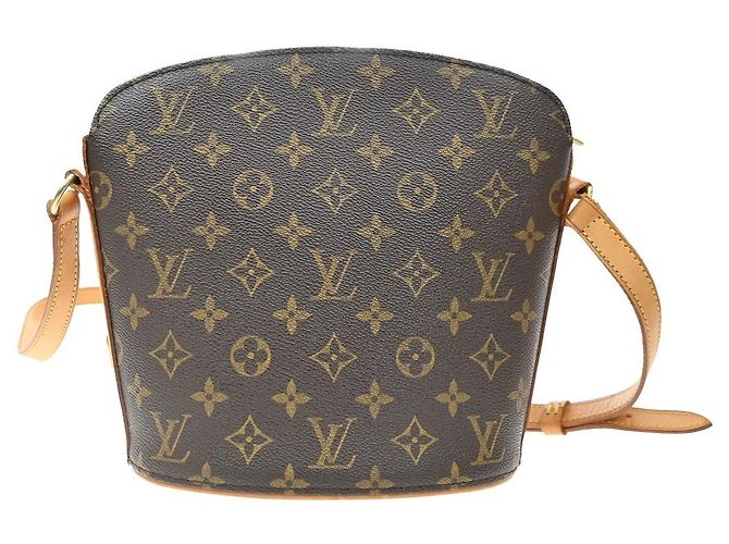 Louis Vuitton Drouot Monogram Canvas Marrom - vista 2