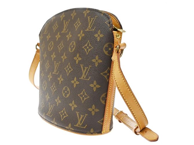 Louis Vuitton Drouot Monogram Canvas Marrom - vista 4