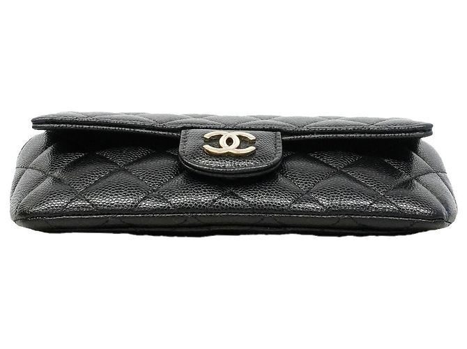 Bolso de hombro con cadena Chanel Matelassé Negro - vista 3