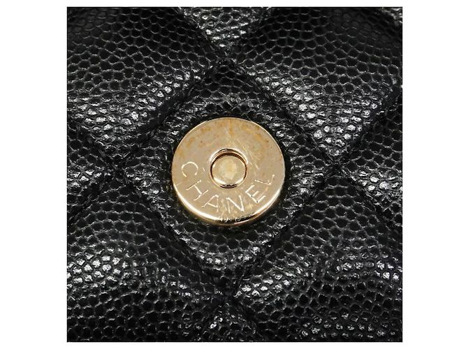 Bolso de hombro con cadena Chanel Matelassé Negro - vista 7