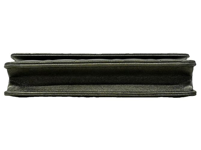 Portafoglio a spalla con catena Chanel Matelassé in Gray Marrone - vista 3