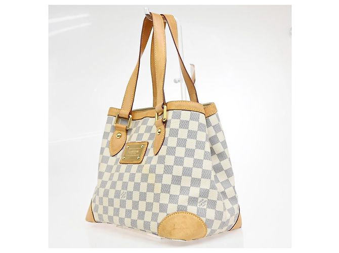 Louis Vuitton Hampstead Damier PM Blanco - vista 3