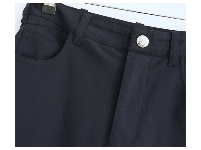 Louis Vuitton dunkelblaue Zip Ankle Hose - Ansicht 3