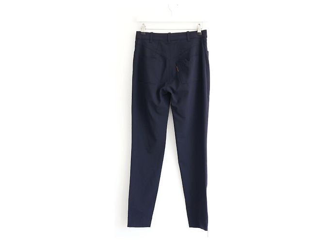 Louis Vuitton dunkelblaue Zip Ankle Hose - Ansicht 5