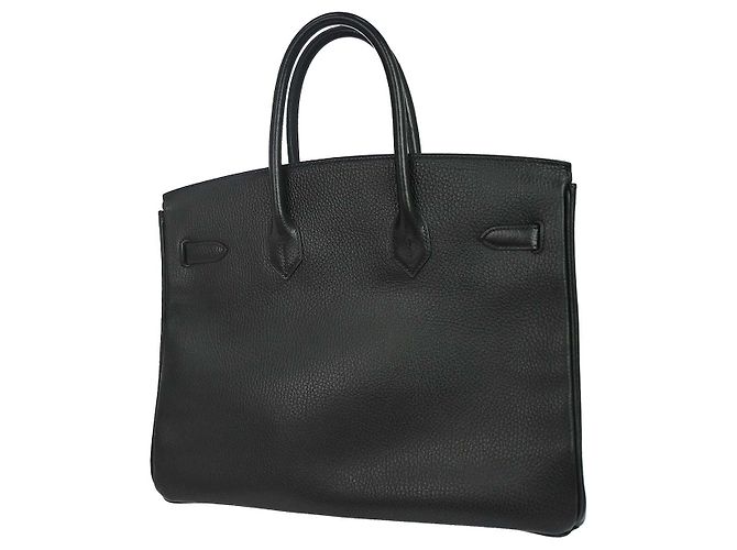 Hermès Hermes Birkin Black Ardennes with Gold Hardware 35 Nero - vista 2