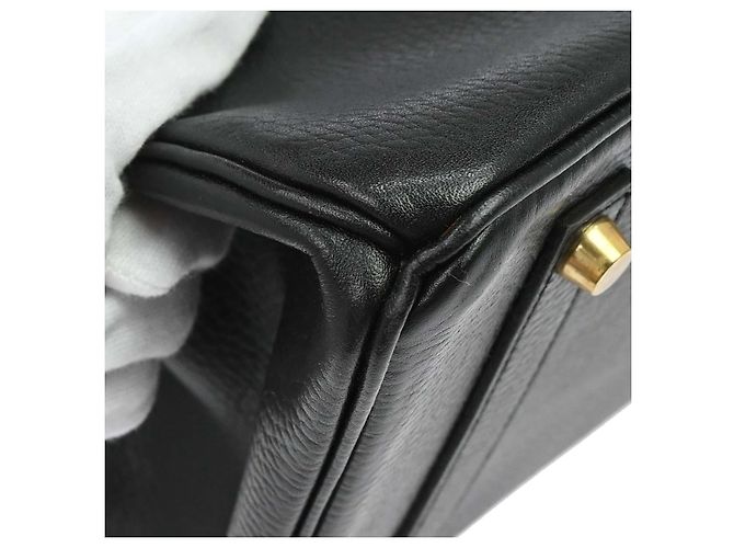 Hermès Hermes Birkin Black Ardennes with Gold Hardware 35 Nero - vista 5