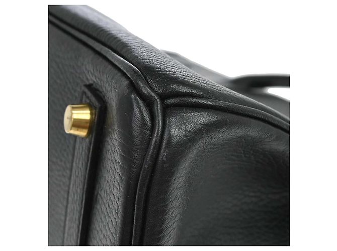 Hermès Hermes Birkin Black Ardennes with Gold Hardware 35 Nero - vista 6