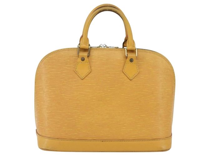 Louis Vuitton Alma Epi Leather MM Amarillo - vista 2