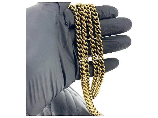 Gucci GG Marmont Leder Mini Schwarz - Ansicht 7