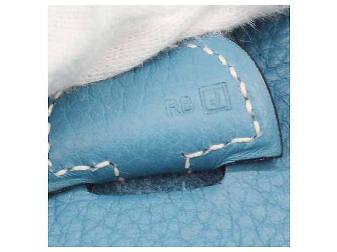 Hermès Sac Hermes Evelyne Gen II Clemence PM Bleu - vue 5